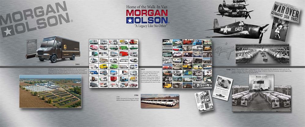 Morgan Olson Timeline